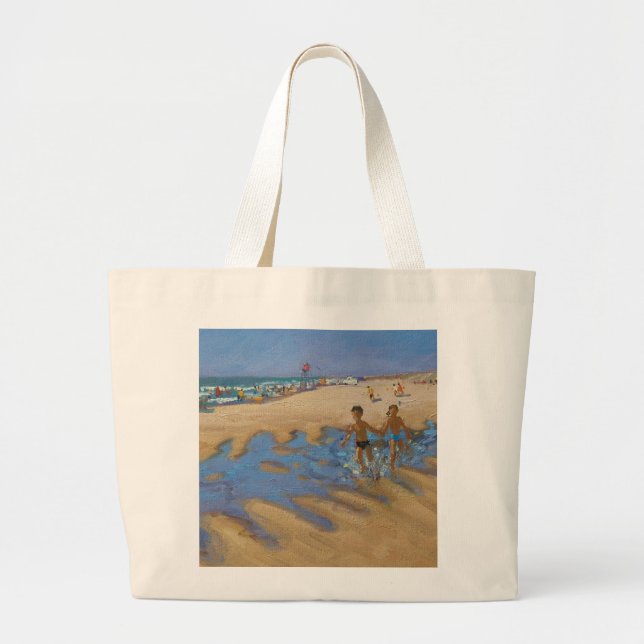 Grand Tote Bag Montalivet France (Devant)