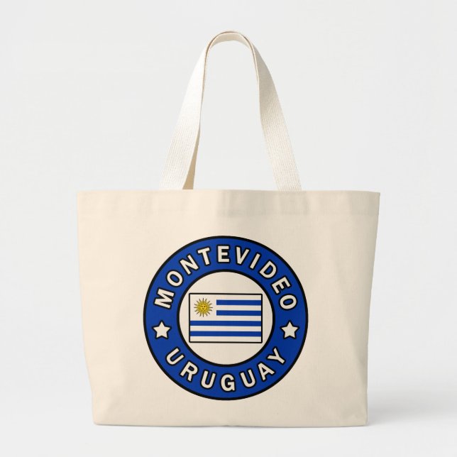 Grand Tote Bag Montevideo Uruguay (Devant)