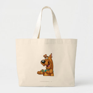 Grand Tote Bag Montez les pattes de Scooby-Doo