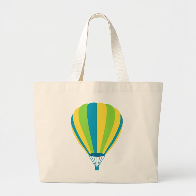 Grand Tote Bag montgolfière (Devant)
