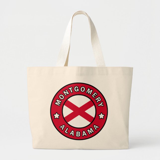 Grand Tote Bag Montgomery Alabama (Devant)