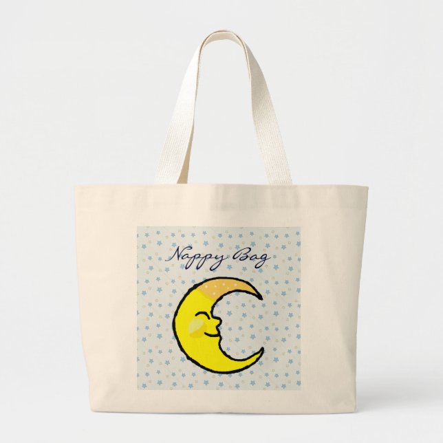 Grand Tote Bag Moon & Stars (Royaume-Uni) (Devant)