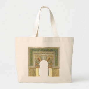 Grand Tote Bag Mosquée de Cordoue Espagne. Mihrab