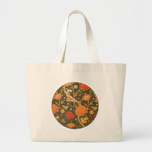 Grand Tote Bag Motif floral vintage William Morris Cray