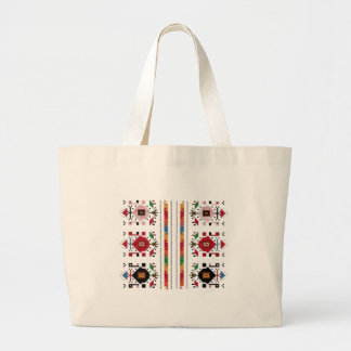 Grand Tote Bag Motif folklorique bulgare