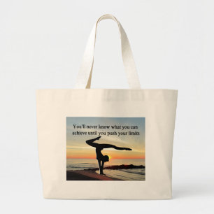 GRAND TOTE BAG MOTIVATION DU GYMNAST
