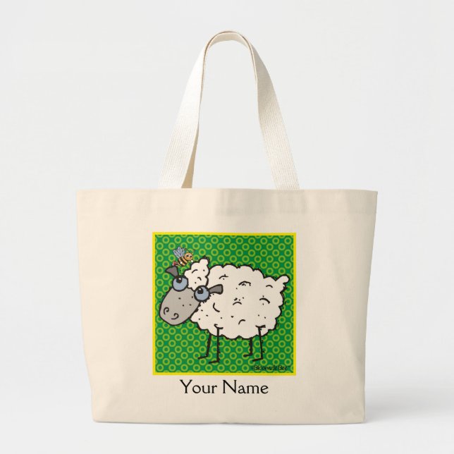 Grand Tote Bag Moutons (Devant)