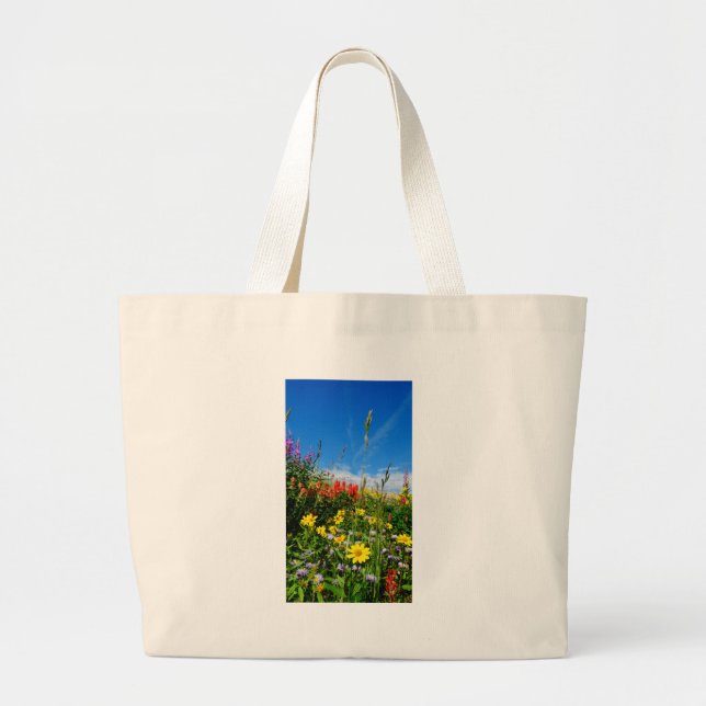 Grand Tote Bag Mt. Fleur sauvage (Devant)