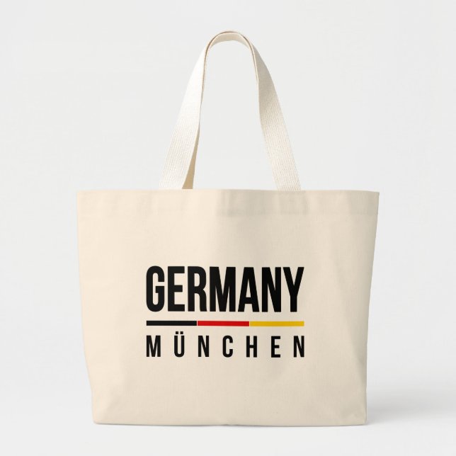 Grand Tote Bag Munich Allemagne (Devant)