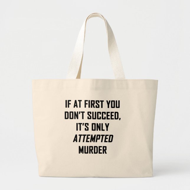 Grand Tote Bag Murder (Devant)