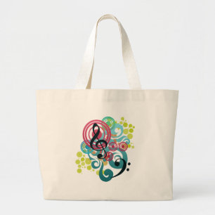Grand Tote Bag Musique