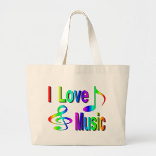 Grand Tote Bag Musique