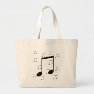 Grand Tote Bag Musique 8e huitième notes