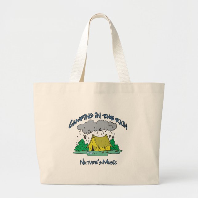 Grand Tote Bag Musique CAMP-Natures (Devant)