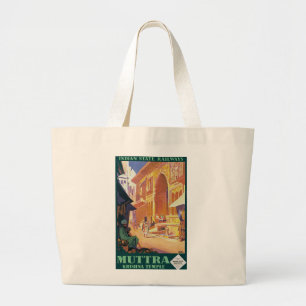 Grand Tote Bag Muttra ~ Temple de Krishna