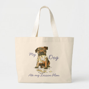 Grand Tote Bag My Brussels Griffon Mat My Lesson Plan