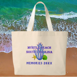 Grand Tote Bag Myrtle Beach, SC, Souvenirs de l'année