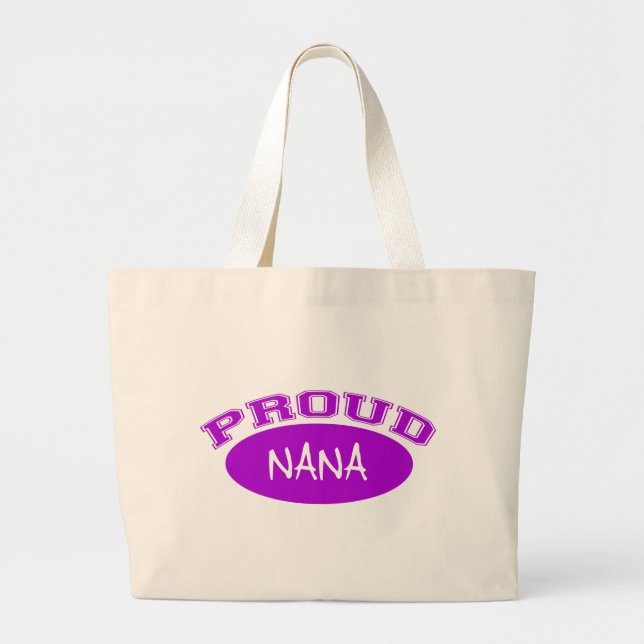 Grand Tote Bag Nana fière (pourpre) (Devant)