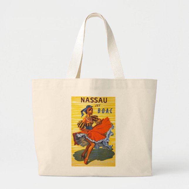 Grand Tote Bag Nassau Jet (Devant)