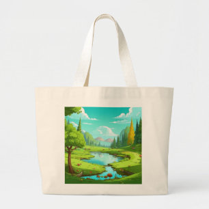 Grand Tote Bag Nature 18.