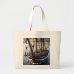 Grand Tote Bag Navire de lecteurs