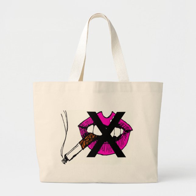 GRAND TOTE BAG NE FUMEZ PAS (Devant)