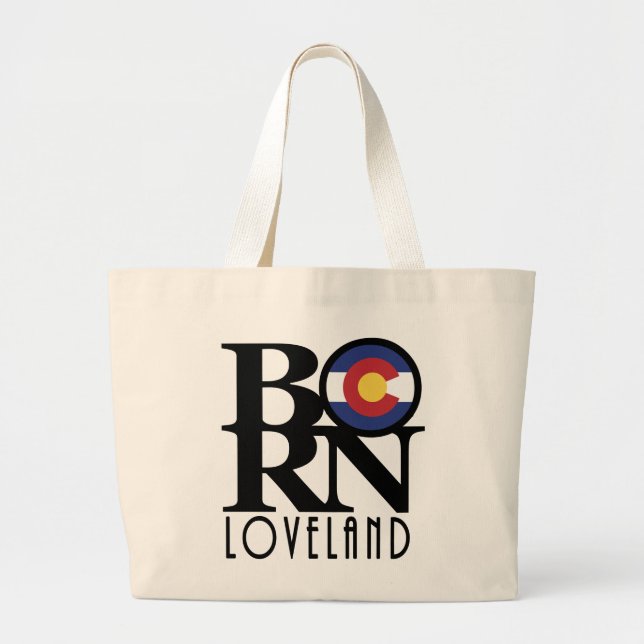 Grand Tote Bag NÉ Loveland Colorado (Devant)