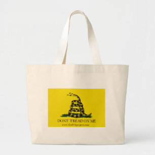 Grand Tote Bag Ne marchez pas sur moi