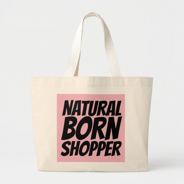 Grand Tote Bag NÉ NATUREL SHOPPER Tots (Devant)