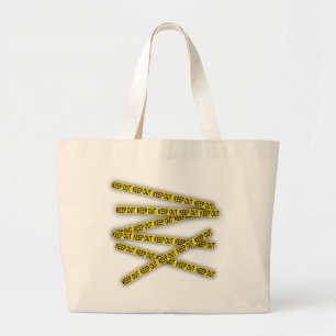 Grand Tote Bag Ne pas rester à l'écart ne pas traverser la bande