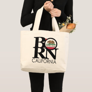 Grand Tote Bag NÉ Père Noël Cruz Californie