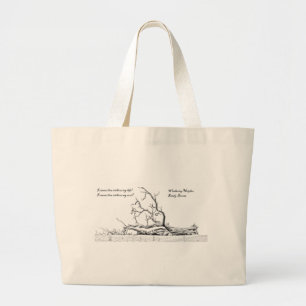 Grand Tote Bag Ne peut pas vivre sans mon âme les Hauts de