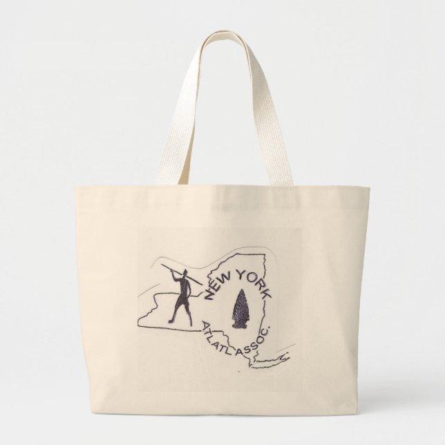 Grand Tote Bag New York Atlatl (Devant)