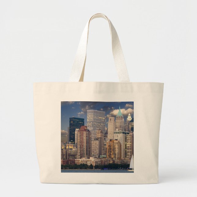 Grand Tote Bag New York City Manhattan (Devant)