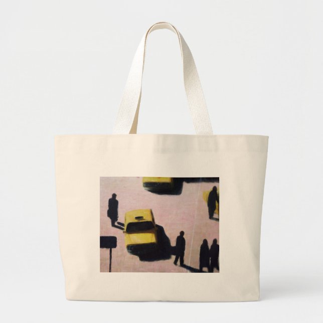 Grand Tote Bag New York roule au sol 1990 (Devant)