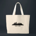Grand Tote Bag New York Skyline<br><div class="desc">New York Skyline</div>