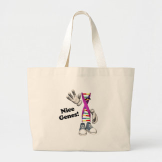 Grand Tote Bag Nice Genes ADN drôle
