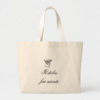 Grand Tote Bag Niente lointain de l'IL Dolce !  Douceur de ne