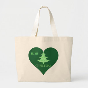 Grand Tote Bag Noël irlandais