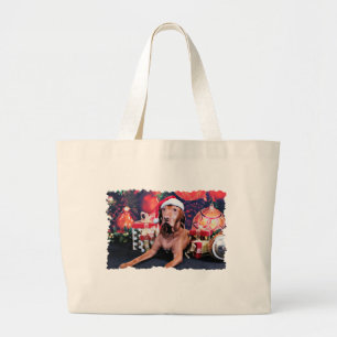 Grand Tote Bag Noël - Vizsla - Budda