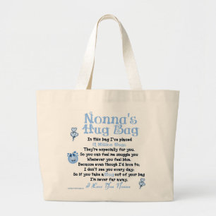 Grand Tote Bag - Nonna - vers simple italien