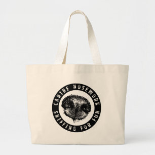 Grand Tote Bag Nosework canin, reniflant pour l'amusement