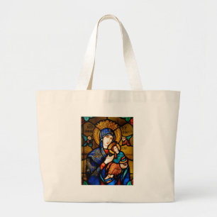 Grand Tote Bag notre dame d'aide perpétuelle