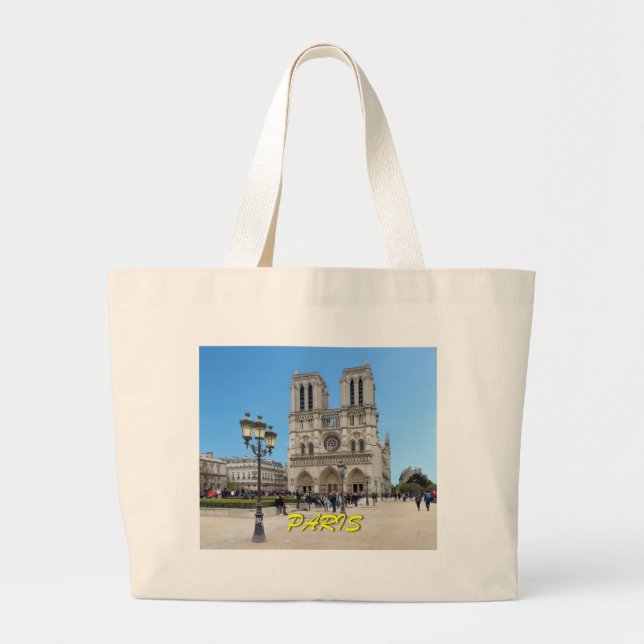 Grand Tote Bag Notre Dame PARIS (Devant)