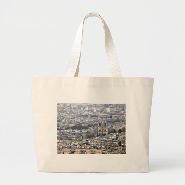 Grand Tote Bag Notre Dame Paris France (Devant)