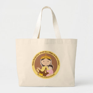 Grand Tote Bag Notre Madame du mont Carmel