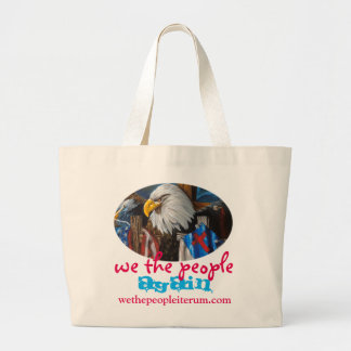 Grand Tote Bag nous de personnes la conception d'aigle encore