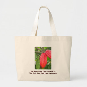 Grand Tote Bag Nous devons sauver cette planète il…