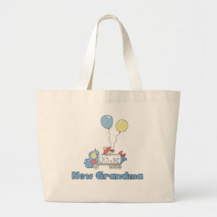 Grand Tote Bag Nouvelle grand-mère de tee-shirts et cadeaux de ca
