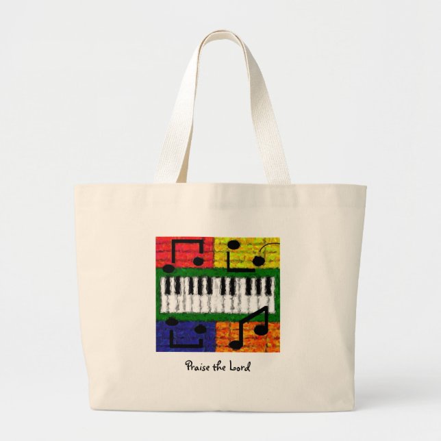 GRAND TOTE BAG NOUVELLE MUSIQUE (Devant)